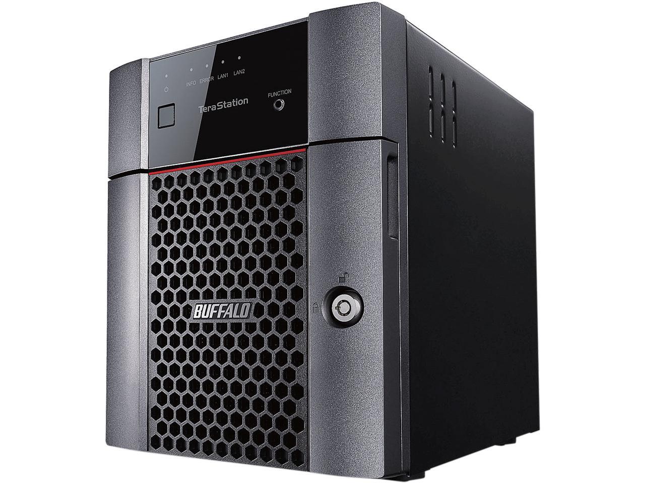Buffalo TeraStation 3410DN Desktop 8 TB NAS Hard Drives Included