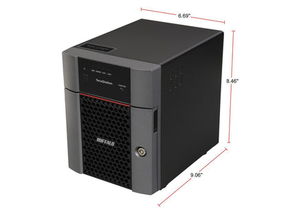 Buffalo TeraStation 3410DN Desktop 8 TB NAS Hard Drives Included