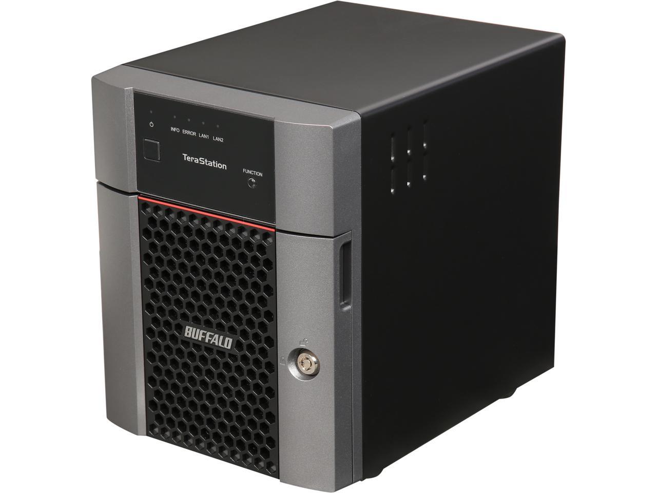 Buffalo TeraStation 3410DN Desktop 12 TB NAS Hard Drives Included