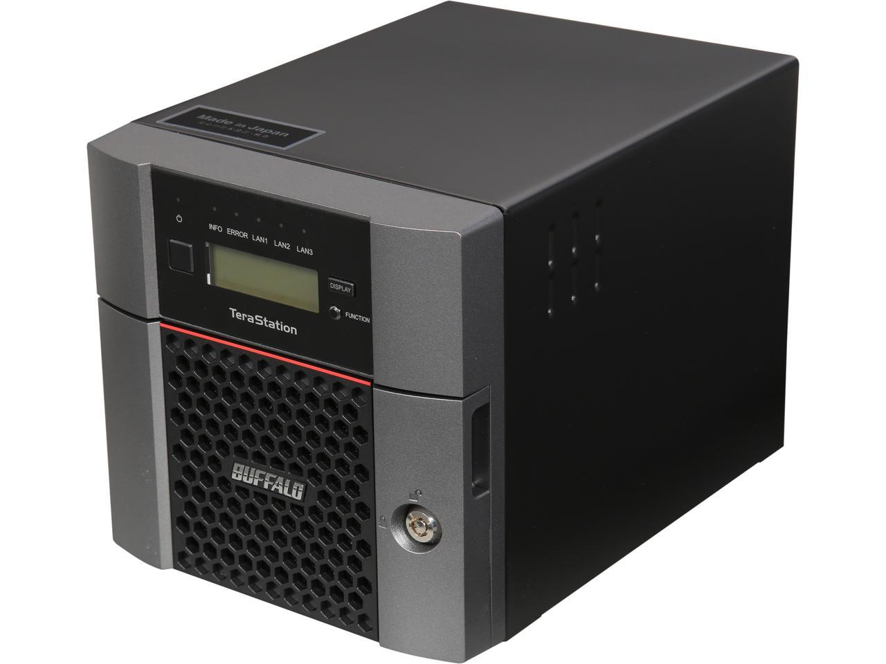 Buffalo TeraStation 5210DN Desktop 8TB NAS Hard Drives Included