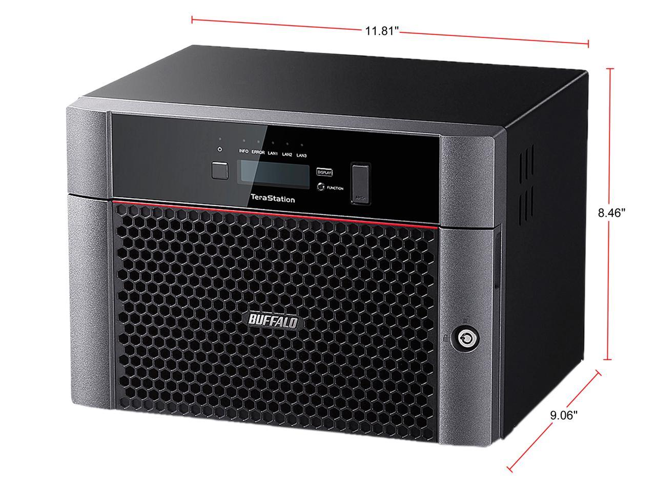 Buffalo TeraStation 5810DN Desktop 64TB NAS Hard Drives Included