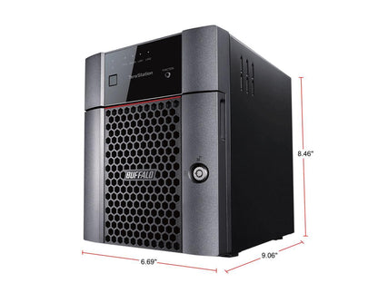 Buffalo TeraStation 3410DN Desktop 4TB NAS Hard Drives Included (2 x 2TB, 4-bay)