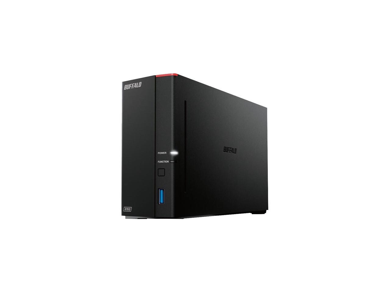 Buffalo LinkStation 710D 8TB Hard Drives Included Private Cloud (1 x 8TB, 1 Bay)