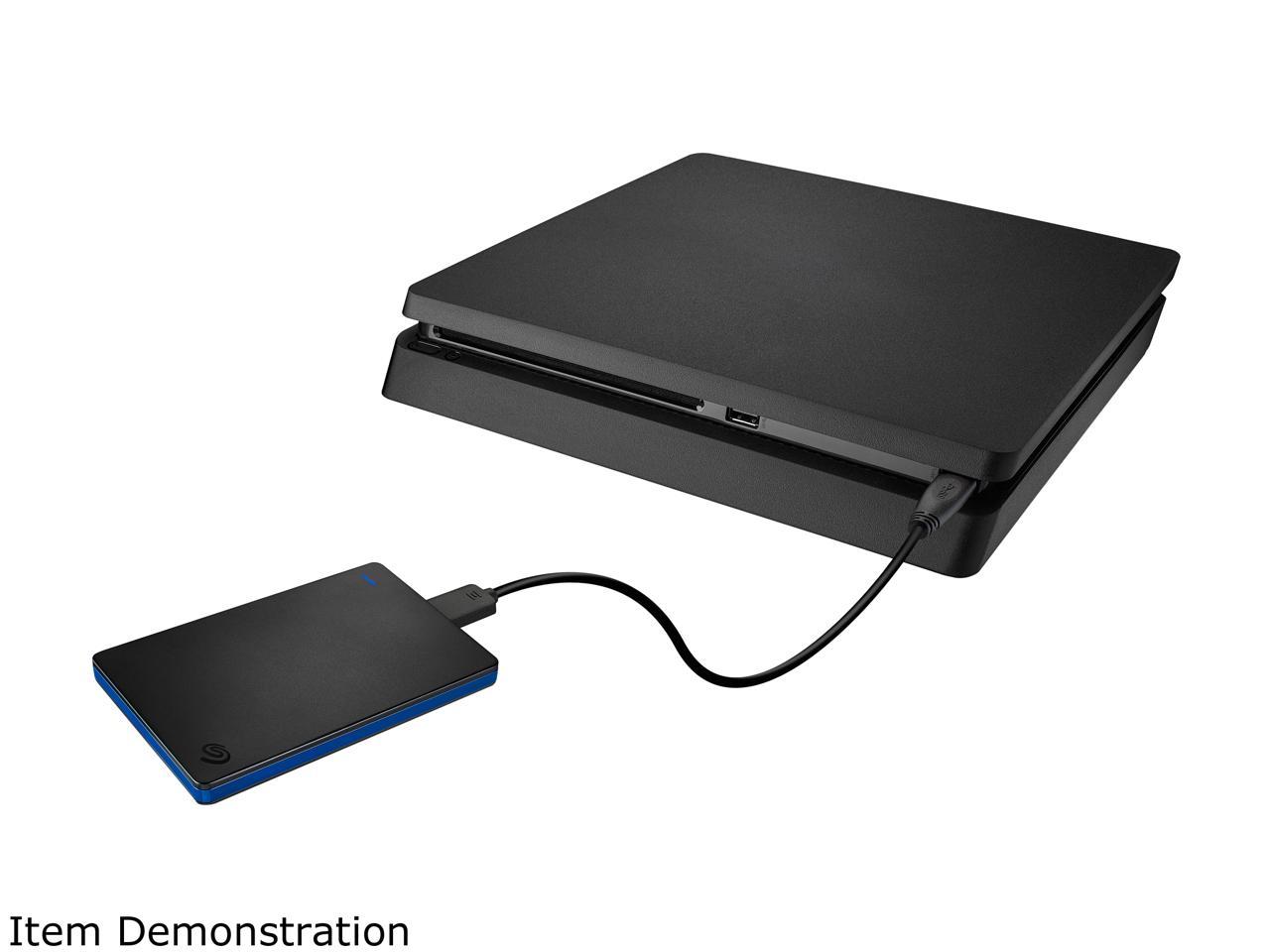 Seagate 2TB Game Drive for PS4 Portable Hard Drive USB 3.0 Model STGD2000400 Black