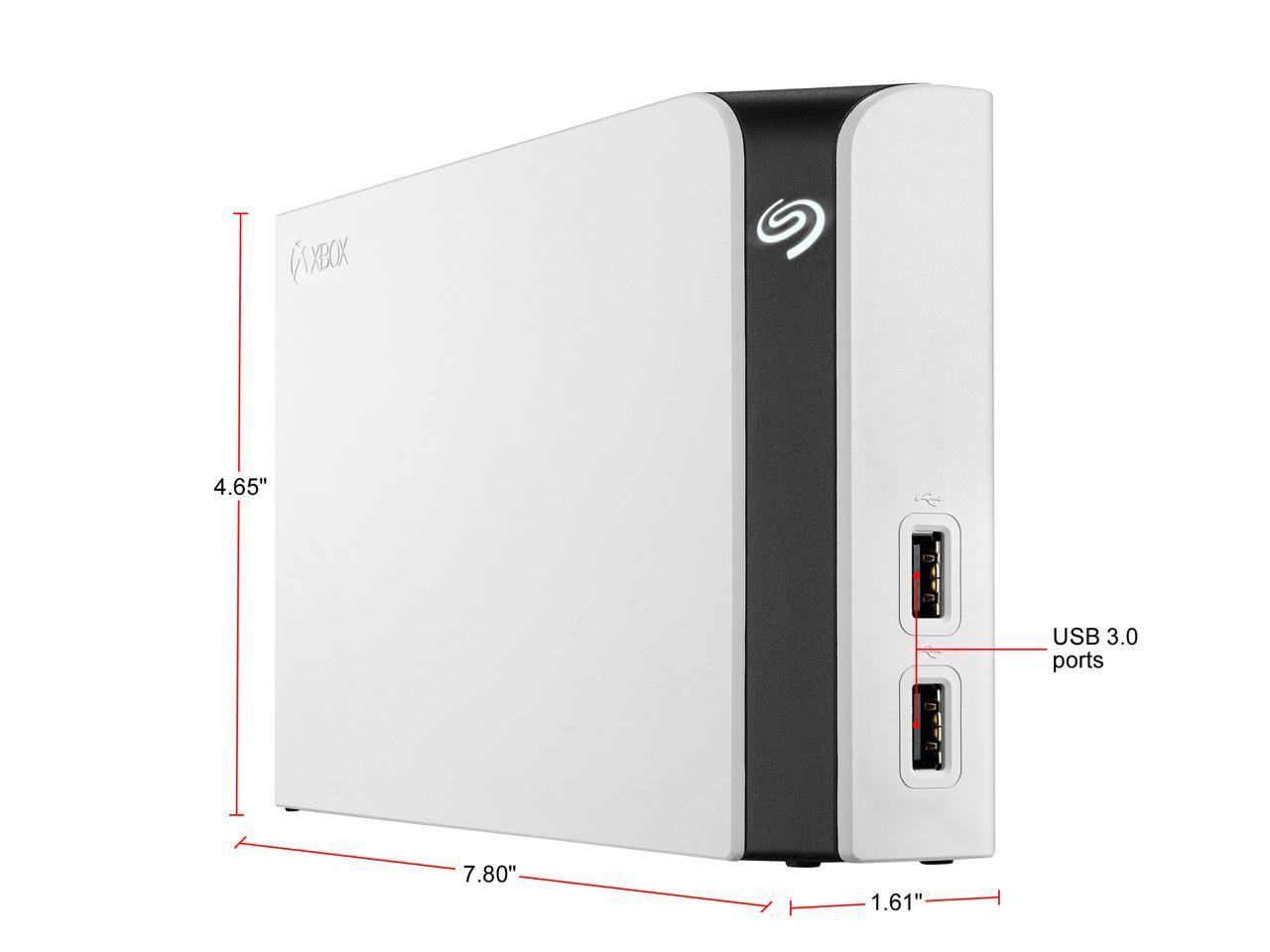 Seagate Game Drive Hub for Xbox 8TB USB 3.0 External Hard Drive STGG8000400 White