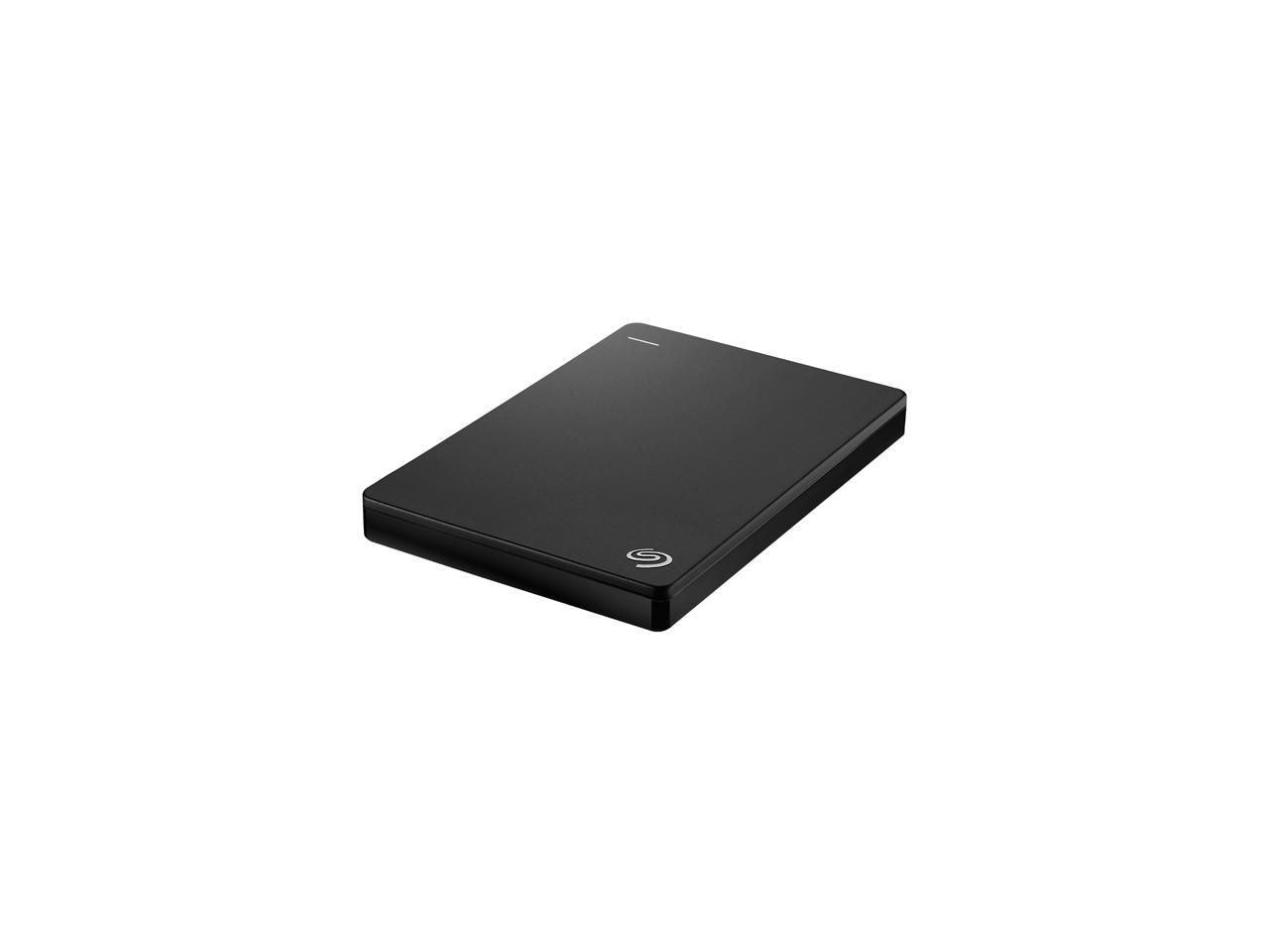 Seagate Backup Plus Slim 1TB USB 3.0 Portable External Hard Drive - STDR1000100 (Black)