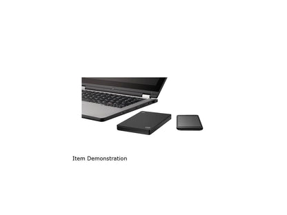 Seagate Backup Plus Slim 2TB USB 3.0 Portable External Hard Drive - STDR2000100 (Black)