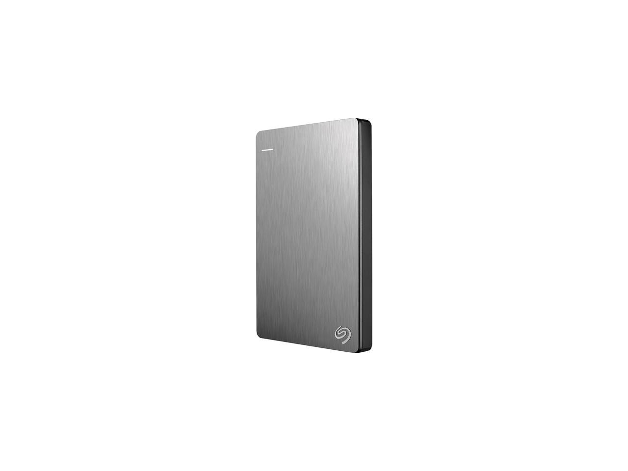 Seagate Backup Plus Slim 2TB USB 3.0 Portable External Hard Drive - STDR2000101 (Silver)