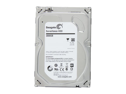 Seagate ST3000VX002 3TB 5900 RPM 64MB Cache SATA 6.0Gb/s 3.5" Surveillance Hard Drive