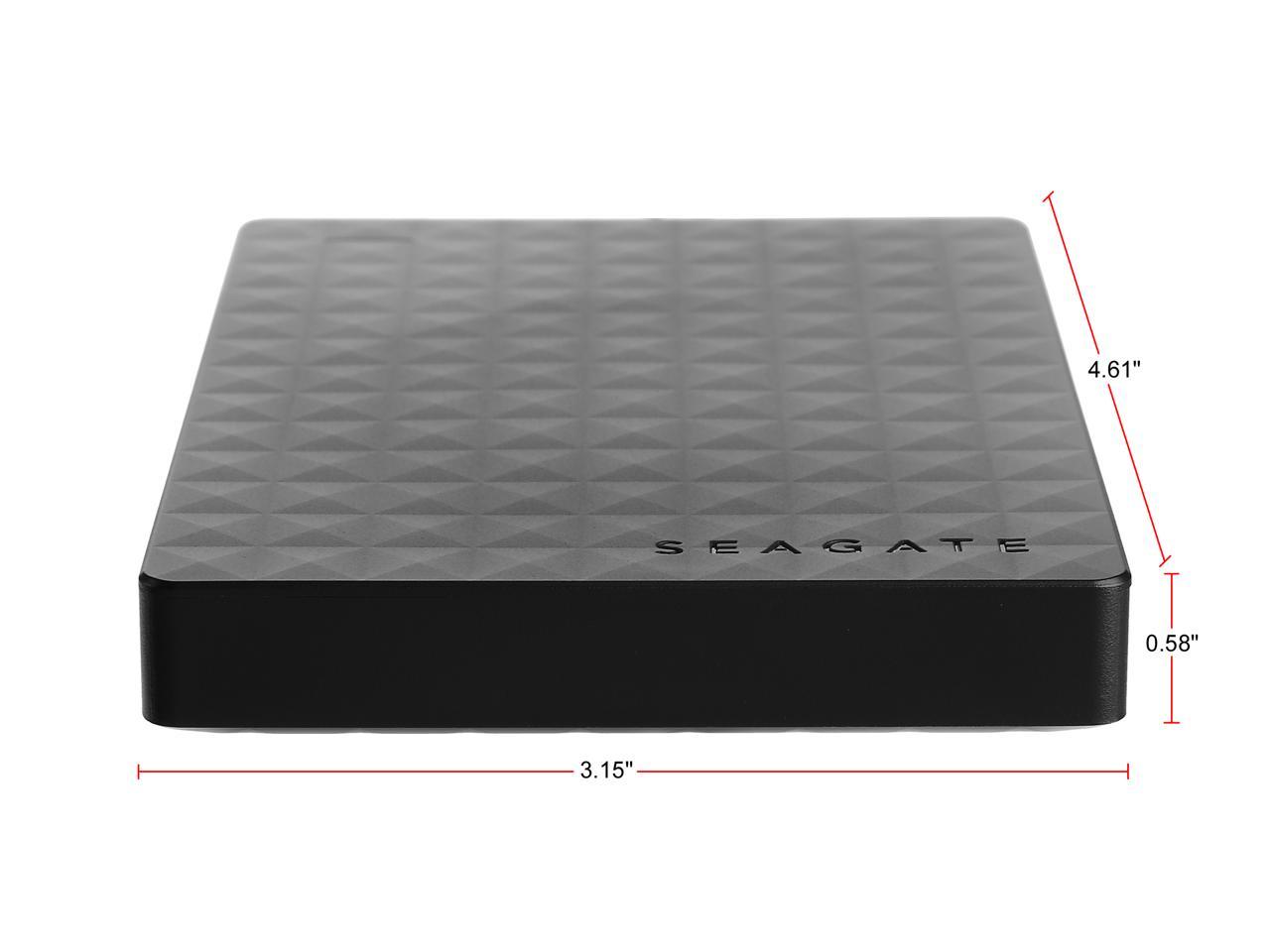 Seagate Portable Hard Drive 1TB HDD - External Expansion for PC Windows PS4 & Xbox - USB 2.0 & 3.0 Black (STEA1000400)