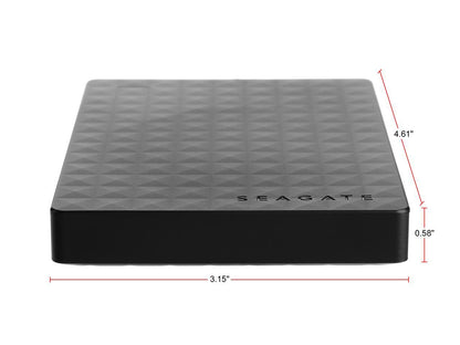 Seagate Portable Hard Drive 1TB HDD - External Expansion for PC Windows PS4 & Xbox - USB 2.0 & 3.0 Black (STEA1000400)