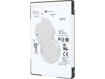 Seagate ST1000LM035 1TB 128MB Cache SATA 6.0Gb/s 2.5" Internal Notebook Hard Drive