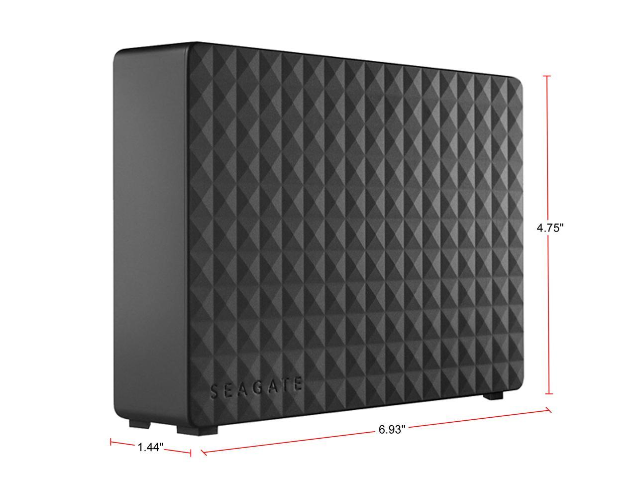Seagate Expansion Desktop Hard Drive 8TB HDD External - PC Windows PS4 & Xbox - USB 2.0 & 3.0 Black (STEB8000100)
