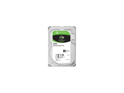 Seagate BarraCuda Pro ST6000DM004 6TB 7200 RPM 256MB Cache SATA 6.0Gb/s 3.5" Hard Drive Bare Drive