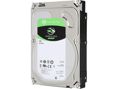 Seagate BarraCuda ST4000DM005 4TB 64MB Cache SATA 6.0Gb/s 3.5" Hard Drive Bare Drive