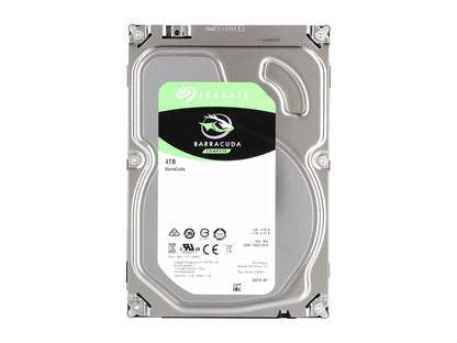 Seagate BarraCuda ST4000DM005 4TB 64MB Cache SATA 6.0Gb/s 3.5" Hard Drive Bare Drive