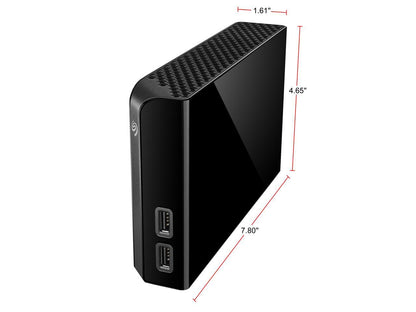 Seagate Backup Plus Hub 4TB USB 3.0 Desktop External Hard Drive STEL4000100 Black