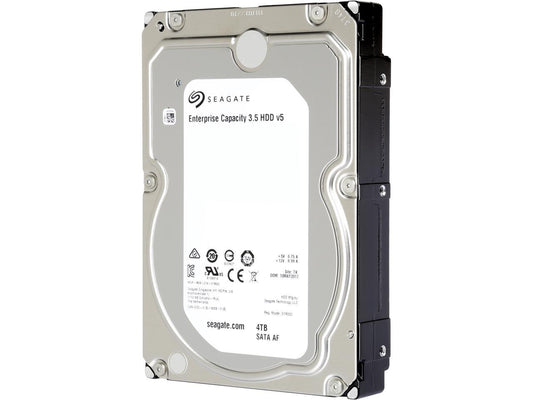 Seagate Enterprise Capacity 3.5'' HDD 4TB 7200 RPM 512e SATA 6Gb/s 128MB Cache Internal Hard Drive ST4000NM0115