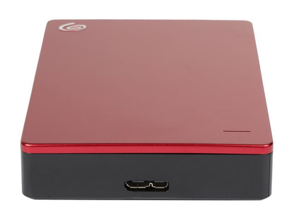 Seagate Backup Plus 5TB USB 3.0 Portable External Hard Drive - STDR5000103 (Red)