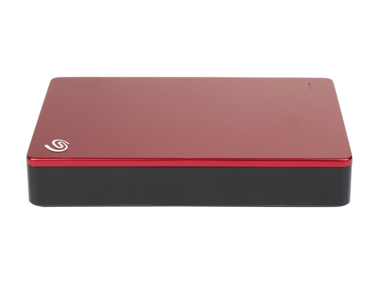 Seagate Backup Plus 5TB USB 3.0 Portable External Hard Drive - STDR5000103 (Red)