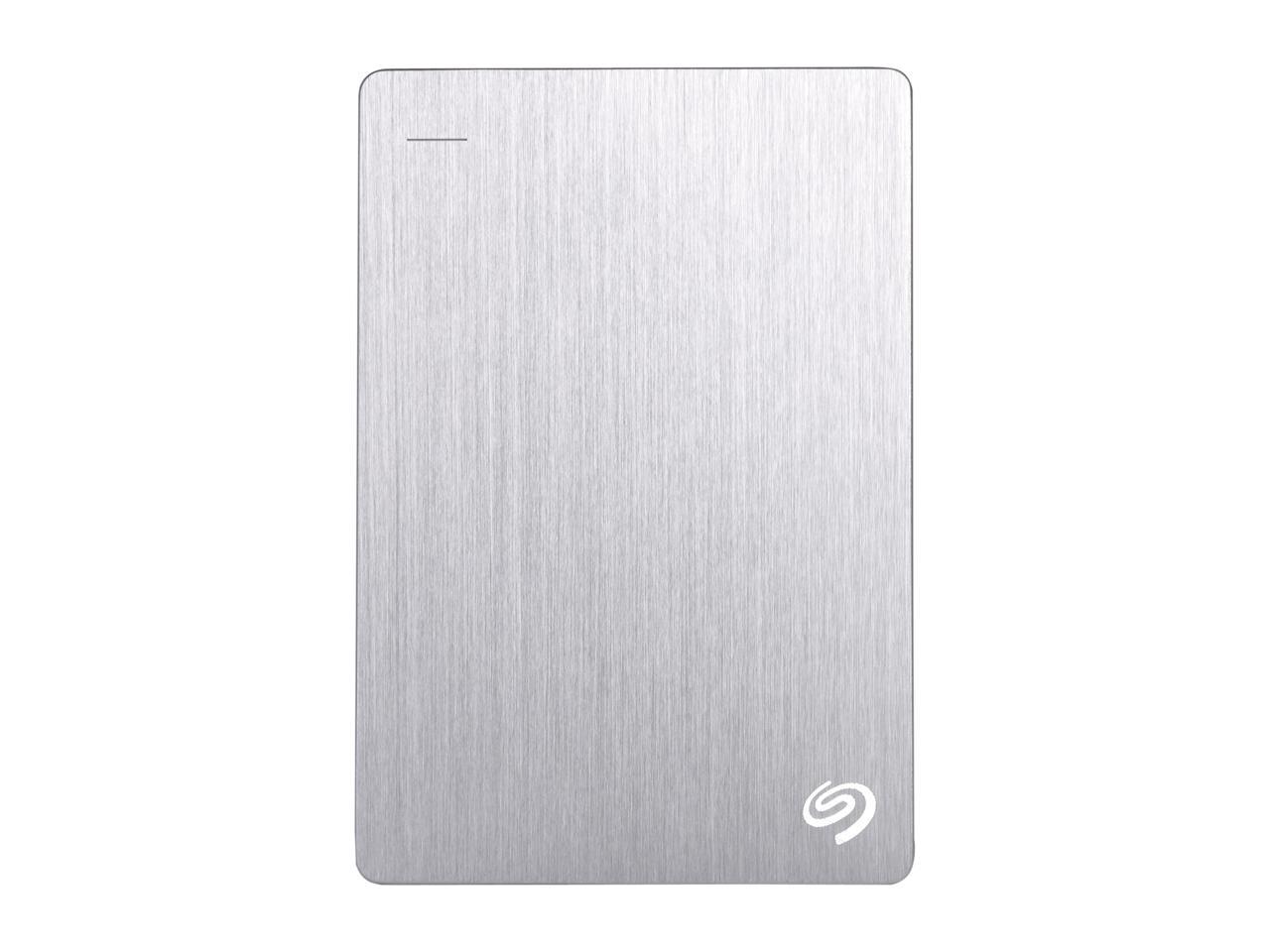 Seagate Backup Plus 5TB USB 3.0 Portable External Hard Drive - STDR5000101 (Silver)