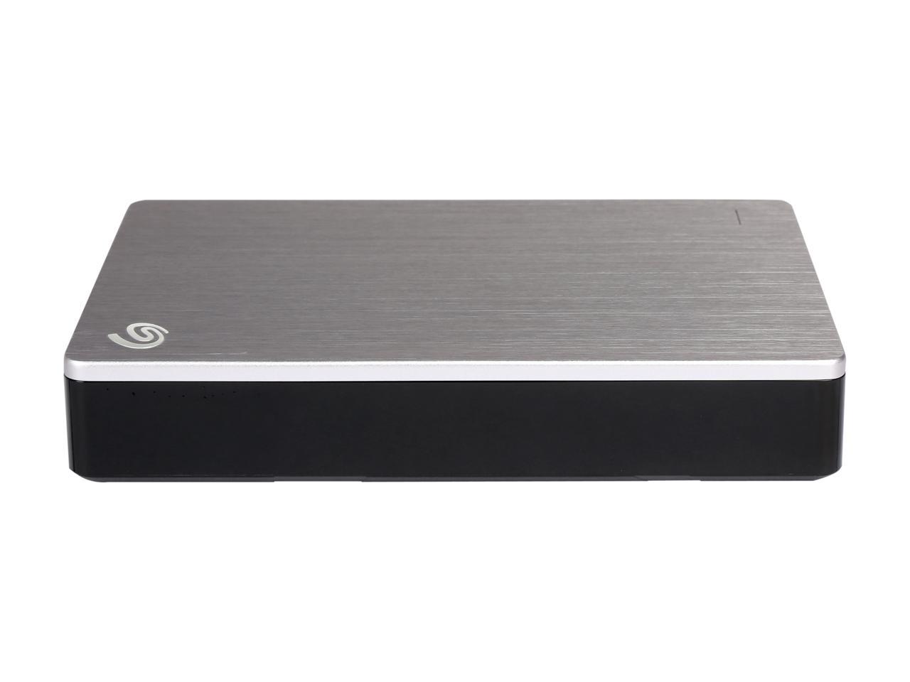 Seagate Backup Plus 5TB USB 3.0 Portable External Hard Drive - STDR5000101 (Silver)