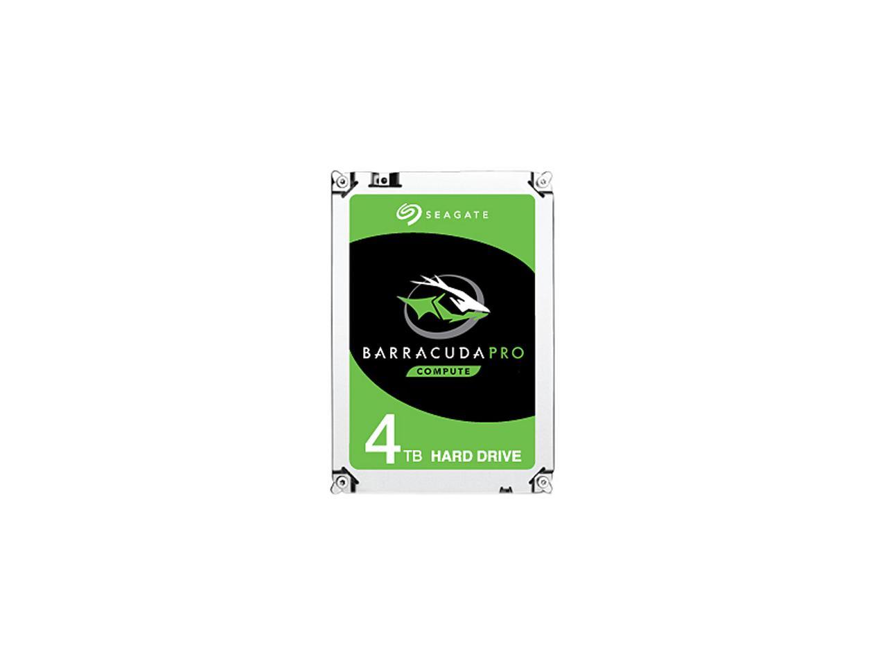 Seagate BarraCuda Pro ST4000DM006 4TB 7200 RPM 128MB Cache SATA 6.0Gb/s 3.5" Hard Drive Bare Drive