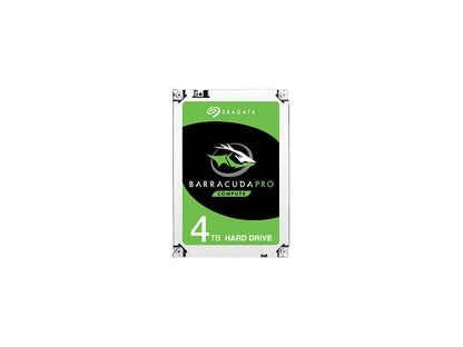 Seagate BarraCuda Pro ST4000DM006 4TB 7200 RPM 128MB Cache SATA 6.0Gb/s 3.5" Hard Drive Bare Drive