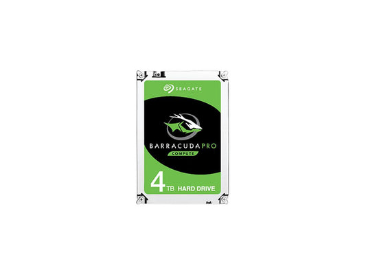 Seagate BarraCuda Pro ST4000DM006 4TB 7200 RPM 128MB Cache SATA 6.0Gb/s 3.5" Hard Drive Bare Drive