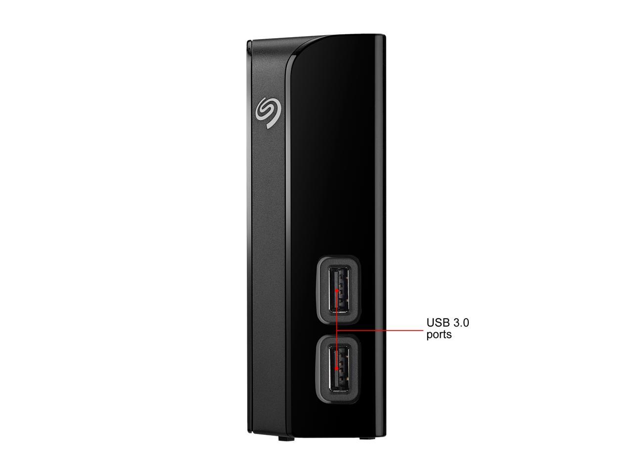 Seagate Backup Plus Hub 10TB USB 3.0 Desktop External Hard Drive STEL10000400