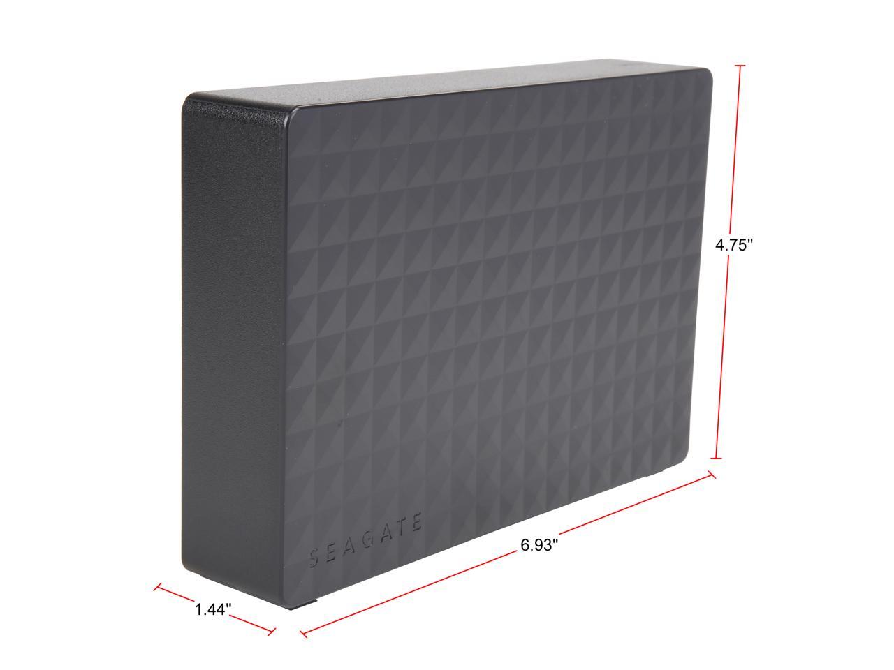 Seagate Expansion Desktop Hard Drive 10TB HDD External - PC Windows PS4 & Xbox - USB 2.0 & 3.0 Black (STEB10000400)