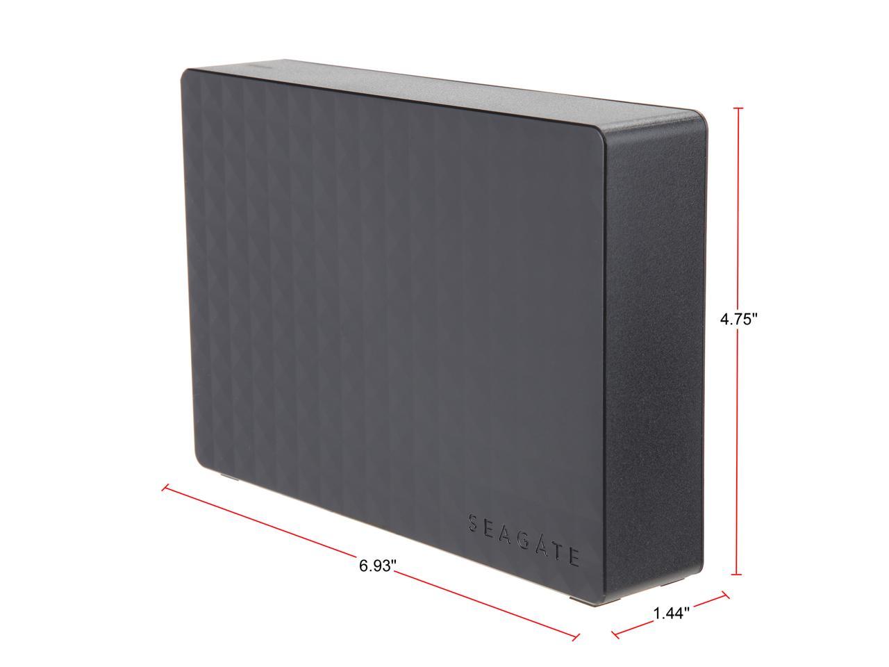 Seagate Expansion Desktop Hard Drive 4TB HDD External - PC Windows PS4 & Xbox - USB 2.0 & 3.0 Black (STEB4000200)