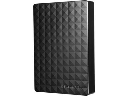 Seagate Portable Hard Drive 5TB HDD - External Expansion for PC Windows PS4 & Xbox - USB 2.0 & 3.0 Black (STEA5000402)