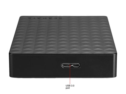 Seagate Portable Hard Drive 5TB HDD - External Expansion for PC Windows PS4 & Xbox - USB 2.0 & 3.0 Black (STEA5000402)