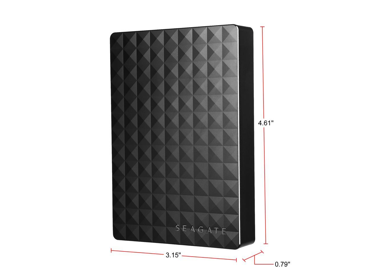Seagate Portable Hard Drive 5TB HDD - External Expansion for PC Windows PS4 & Xbox - USB 2.0 & 3.0 Black (STEA5000402)
