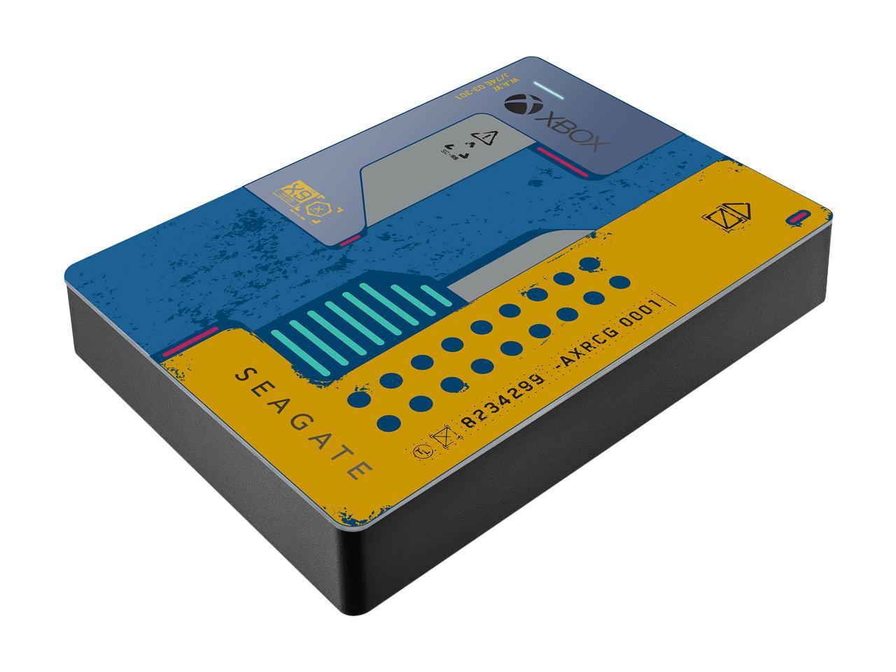 Seagate Game Drive for Xbox 2TB External Hard Drive Portable HDD - USB 3.0 CyberPunk 2077 Special Edition (STEA2000428)