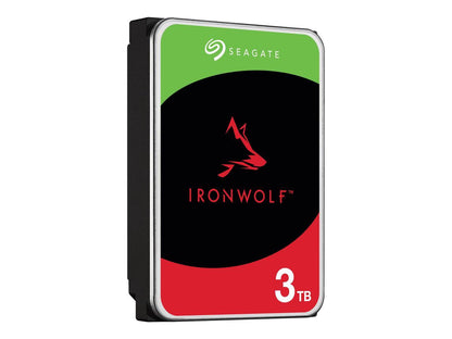 Seagate IronWolf ST3000VN006 3TB 5400 RPM 256MB Cache SATA 6.0Gb/s 3.5" Internal Hard Drive