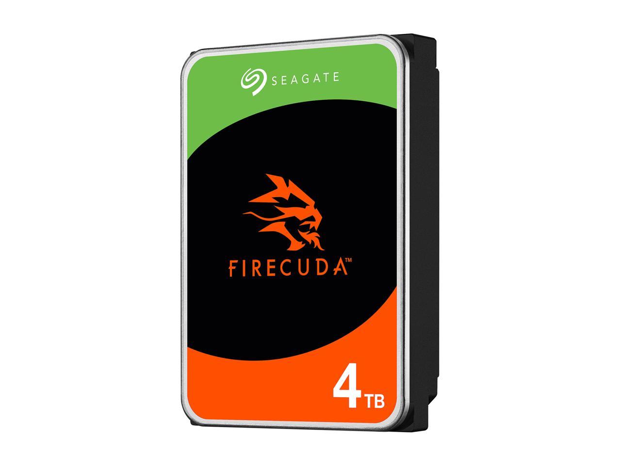 Seagate FireCuda ST4000DX005 4TB 7200 RPM 256MB Cache SATA 6.0Gb/s 3.5" Internal HDD Bare Drive