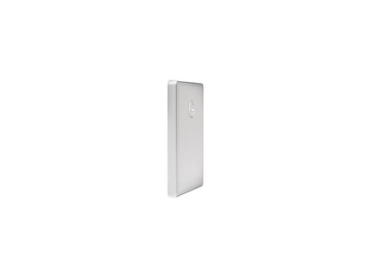 Thermal Grizzly 4TB G-DRIVE mobile USB-C Portable External Hard Drive, USB 3.1 Gen 1, Silver (0G10348)