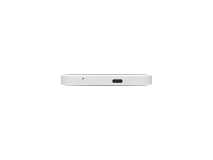 Thermal Grizzly 4TB G-DRIVE mobile USB-C Portable External Hard Drive, USB 3.1 Gen 1, Silver (0G10348)
