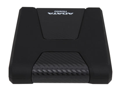 ADATA 1TB DashDrive Durable HD650 External Hard Drive USB 3.0 Model AHD650-1TU3-CBK Black