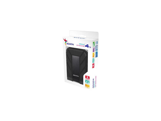 ADATA 4TB HD710P Portable Hard Drive USB 3.1 Model AHD710P-4TU31-CBK Black