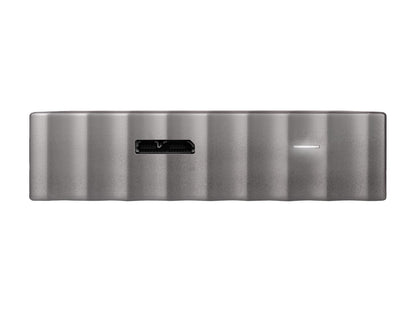WD 4TB My Passport Ultra Portable Storage with Metal Finish USB 3.0 Model WDBFKT0040BGY-WESN Black - Gray