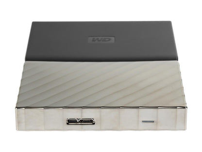 WD 1TB My Passport Ultra Portable Storage with Metal Finish USB 3.0 Model WDBTLG0010BGY-WESN Black - Gray