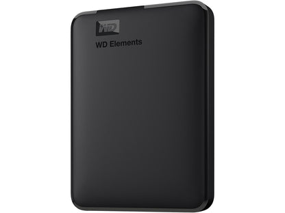 WD WDBU6Y0040BBK-WESN 4TB Elements USB 3.0 High-Capacity Portable Hard Drive for Windows