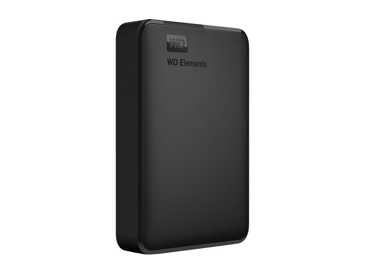 WD WDBU6Y0040BBK-WESN 4TB Elements USB 3.0 High-Capacity Portable Hard Drive for Windows