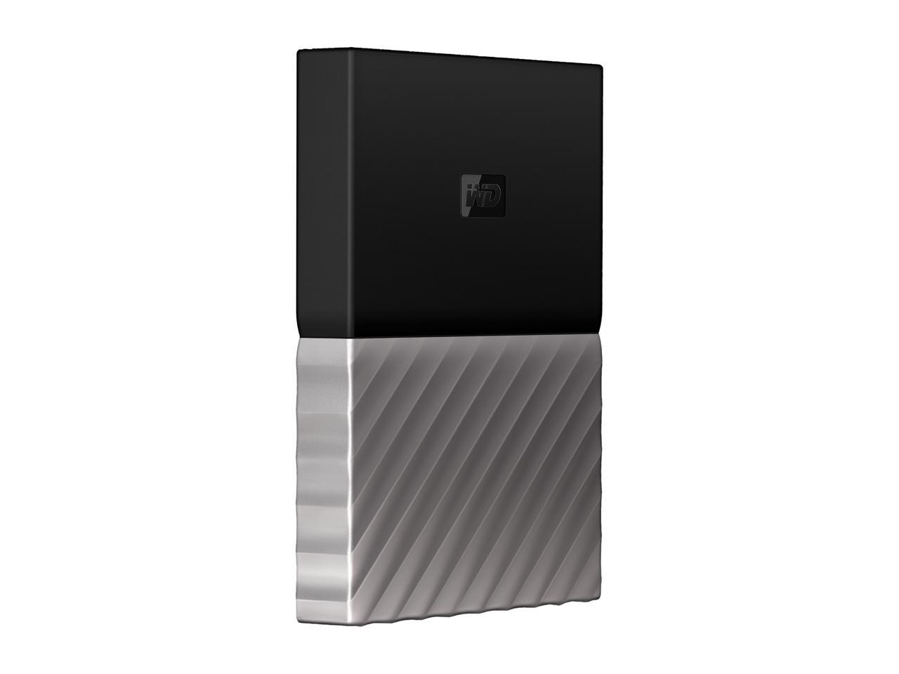 WD 2TB My Passport Ultra Portable Hard Drive USB 3.0 Model WDBTLG0020BGY-WESN Black - Gray