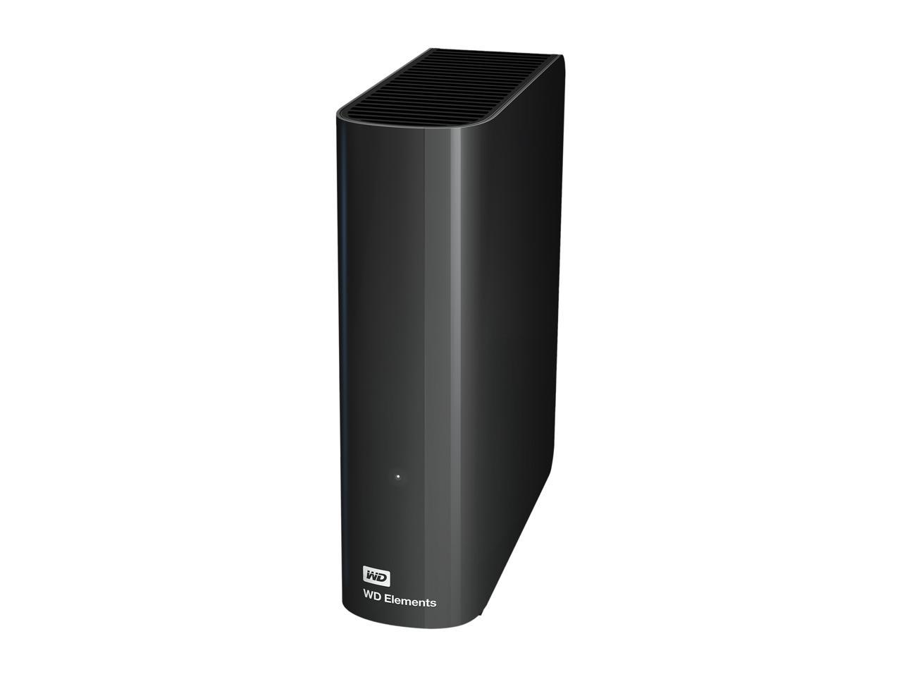 WD Elements 8TB USB 3.0 Desktop Hard Drive Black WDBWLG0080HBK-NESN