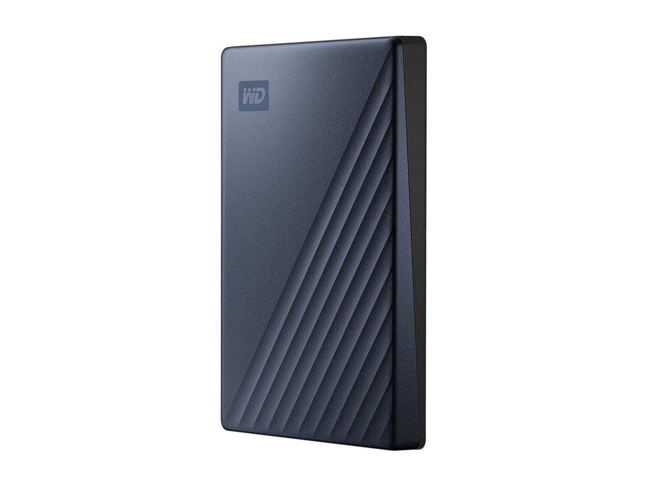 WD 2TB Blue My Passport Ultra Portable Storage External Hard Drive USB-C for PC/Windows (WDBC3C0020BBL-WESN)