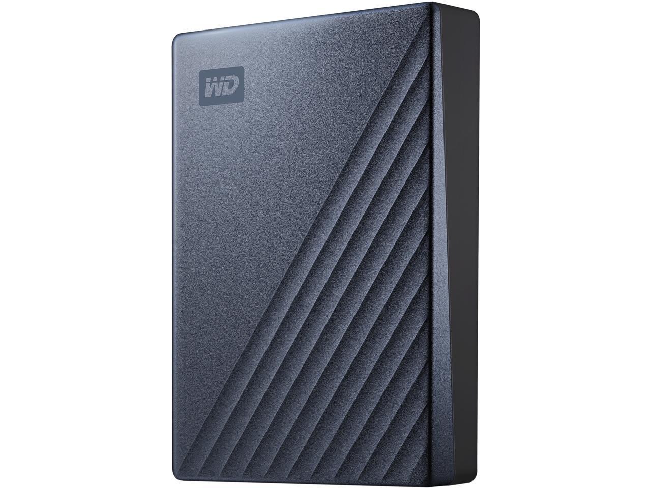 WD 4TB Blue My Passport Ultra Portable Storage External Hard Drive USB-C for PC/Windows (WDBFTM0040BBL-WESN)